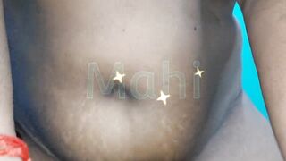 Tamil Mahi aunty hot ride in hubby homemade