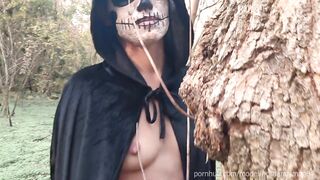 Halloween 2020 - Bone-sucker lures into the forest for get cum (HD 60fps Teaser)