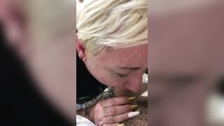 Swallowing Daddy's hot CUM before bed