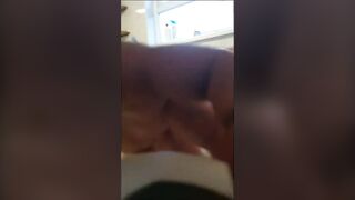 Step mom first fuck in bathroom with step son and cum in pussy