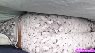 Farts under the blanket (Full 6 mins video on my Onlyfans)