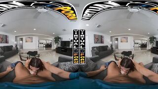 VIRTUAL PORN - Pretty Brunette With Braces (Laya Rae) POV Sex In Virtual Reality