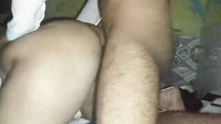 Full hard Desi doggy position fucking.