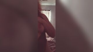 Chubby Sexy Curly Redhead Teen Solo Masturbation