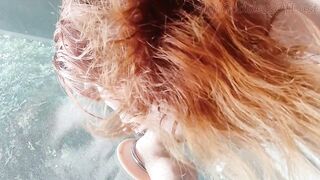 Redhead goth deepthroat blowjob - TheGoddessOfLust