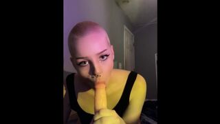 Dildo Blowjob