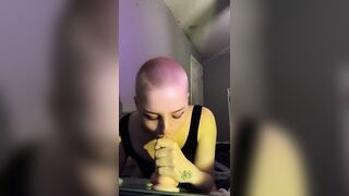 Dildo Blowjob