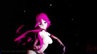 MMD R18 nude Pink Yamakaze ( Hop ) 106