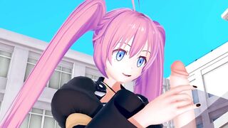 Milim Nava Tensei ara Slime datta ken 3D HENTAI 1/6