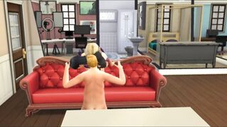 Three girls fuck one guy | cartoon porn games