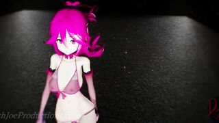 MMD R18 Pink Yamakaze - Anitta - Paradinha - 1042