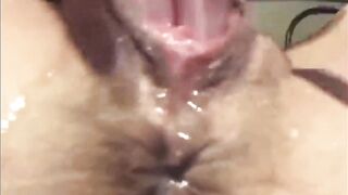 Gaping Pussy Gushing Squirt