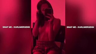 TEEN DOES NAUGHTY TIKTOK - Karli Mergenthaler