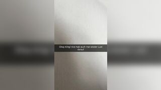 Cute German Girl wants to fuck Ex-Best Friend on Snapchat