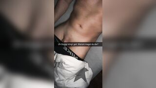 German Cheerleader wants to fuck Classmate on Snapchat