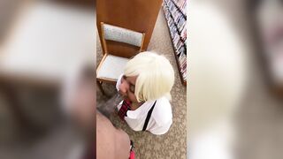 Obedient Nasty Slut in Public Library (onlyfans//nuteaterjuanita for HARDCORE)