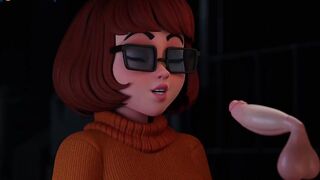 3D Velma Caught By Ghosts And Decided To Fuck Her With Their Huge Cocks In Her Mouth | MakimaOrders