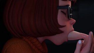 3D Velma Caught By Ghosts And Decided To Fuck Her With Their Huge Cocks In Her Mouth | MakimaOrders