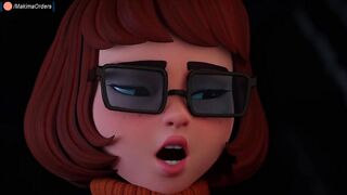 3D Velma Caught By Ghosts And Decided To Fuck Her With Their Huge Cocks In Her Mouth | MakimaOrders