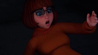 3D Velma Caught By Ghosts And Decided To Fuck Her With Their Huge Cocks In Her Mouth | MakimaOrders