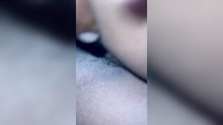 Ebony Hairy Juicy Pussy With Fat Lips Being Inspected ???? By Dre