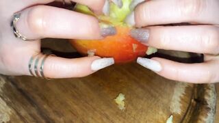 Long Nails Fruits Massacre Part 4 I MyNastyFantasy