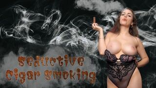 SEDUCTIVE CIGAR SMOKING - PREVIEW - ImMeganLive