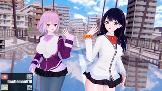 【KKS／MMD】"ANDA - Touch" 新条アカネ 宝多六花【SSSS.GRIDMAN】