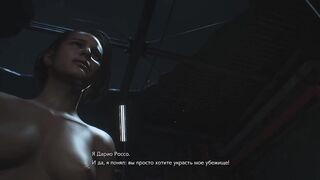 The naked and hot beauty Jill from the game resident evil 3 | Porno Game 3d