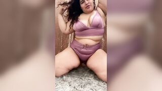 Karla Shakes Ass in Lingerie