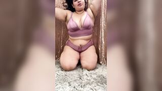 Karla Shakes Ass in Lingerie