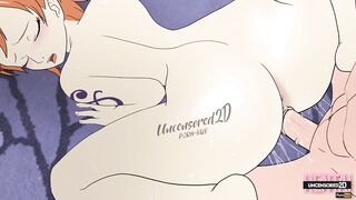 Nami One Piece PART 1 HENTAI Plumberg Big Ass boobs - Anime cartoon 34 Uncensored 2D animation