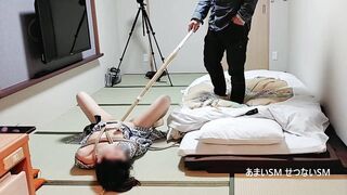 Personal SM video Sex slave in Yukata.Japanese-style inn.Rope whip brush toy.浴衣のマゾ奴隷。【あまいSM せつないSM】