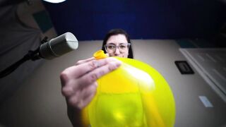 Giantess Blowing Up Balloons ASMR Roleplay