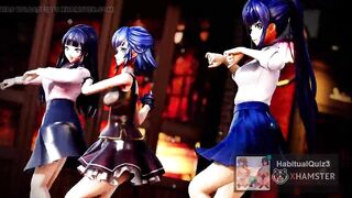 mmd r18 ahegao babe e girl 3d hentai