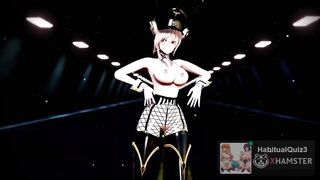 mmd r18 sexy fish net stocking babe 3d hentai