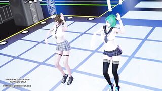 [MMD] Taylor Swift - Shake It Off Doa Tamaki Misaki Hot Teen Sexy Dance 4K School Uniform