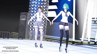 [MMD] Taylor Swift - Shake It Off Doa Tamaki Misaki Hot Teen Sexy Dance 4K School Uniform