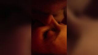 Slut Wife Cumming During Kiss