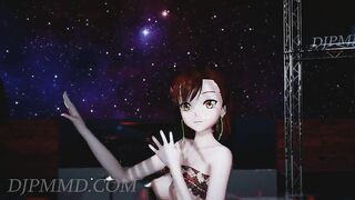 MMD R18 Misaka Ver5.6 - Twice - I Can't Stop Me Beach Stage 1296