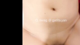 SWAG.live- Malaysia influencer Gatita Yan show the pink nipples.