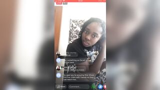 Hoes love attention Facebook live