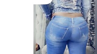 Sexie Tight Jeans Tease Fetish