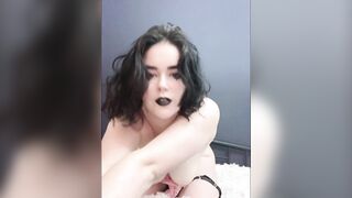 Alt Girl Strip + Cum