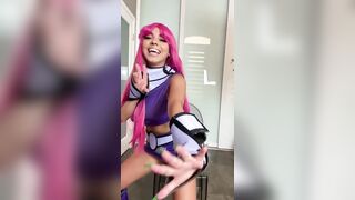 Starfire’s Teasing & Twerking Mission! Onlyfans MariaaSkyy