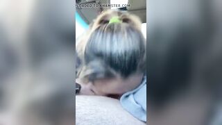 Mature hooker blowjob in car