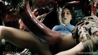 Jill Valentine fucked by doomed (Sinthetic) [Resident Evil]