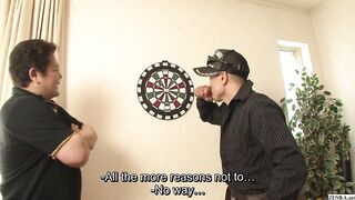 Japanese pickup artists result to a game of darts to figure out their next target and surprisingly it leads to great success