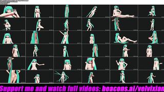 Cute Hatsune Miku - Dancing Full Nude (3D HENTAI)