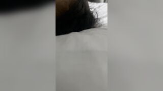 Italian whore worships my black cock